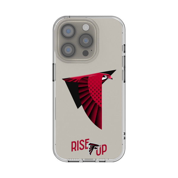Atlanta Falcons 2024 Edition iPhone Clear Phone Case for Apple iPhone