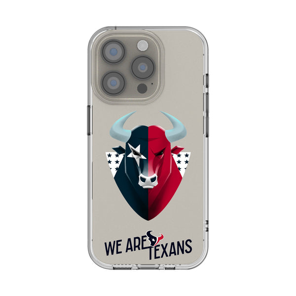 Houston Texans 2024 Edition iPhone Clear Phone Case for Apple iPhone