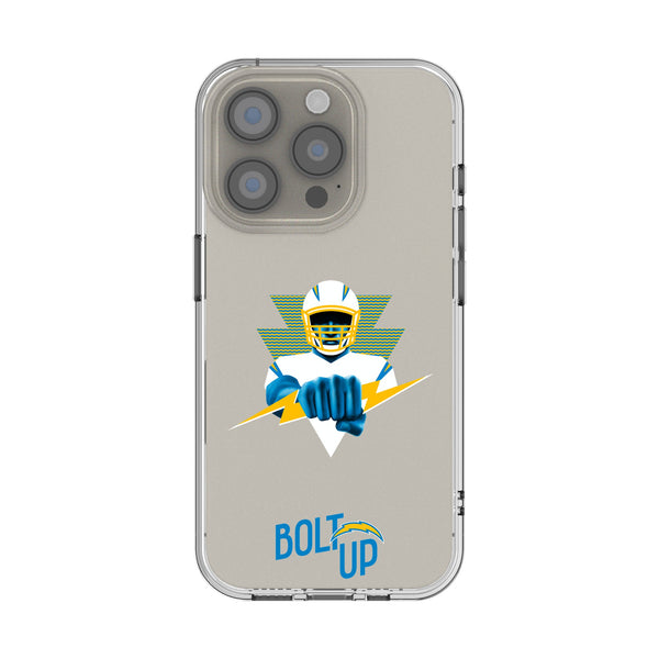 Los Angeles Chargers 2024 Edition iPhone Clear Phone Case for Apple iPhone