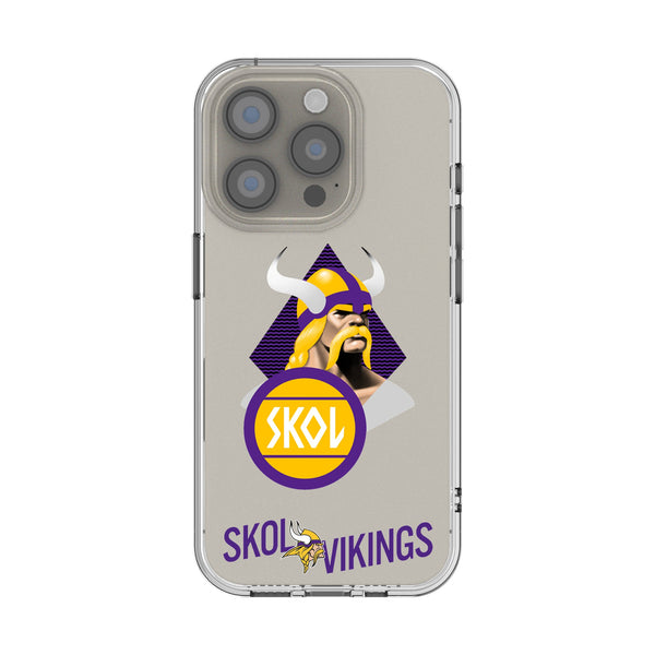 Minnesota Vikings 2024 Edition iPhone Clear Phone Case for Apple iPhone