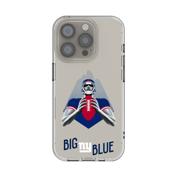 New York Giants 2024 Edition iPhone Clear Phone Case for Apple iPhone