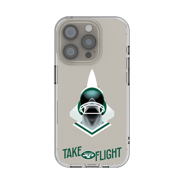New York Jets 2024 Edition iPhone Clear Phone Case for Apple iPhone