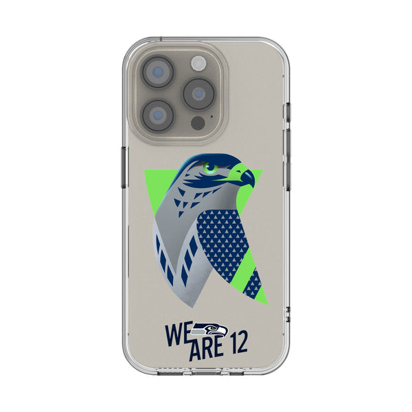 Seattle Seahawks 2024 Edition iPhone Clear Phone Case for Apple iPhone