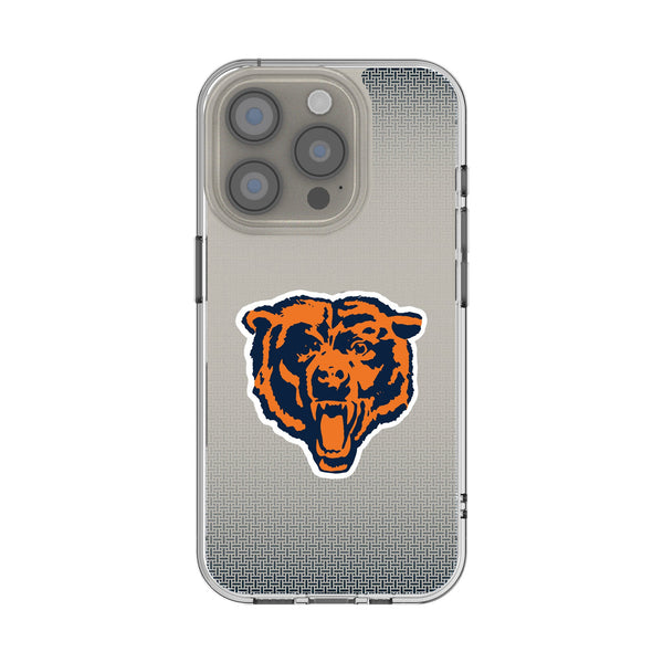 Chicago Bears 1946 Historic Collection Linen iPhone Clear Phone Case for Apple iPhone