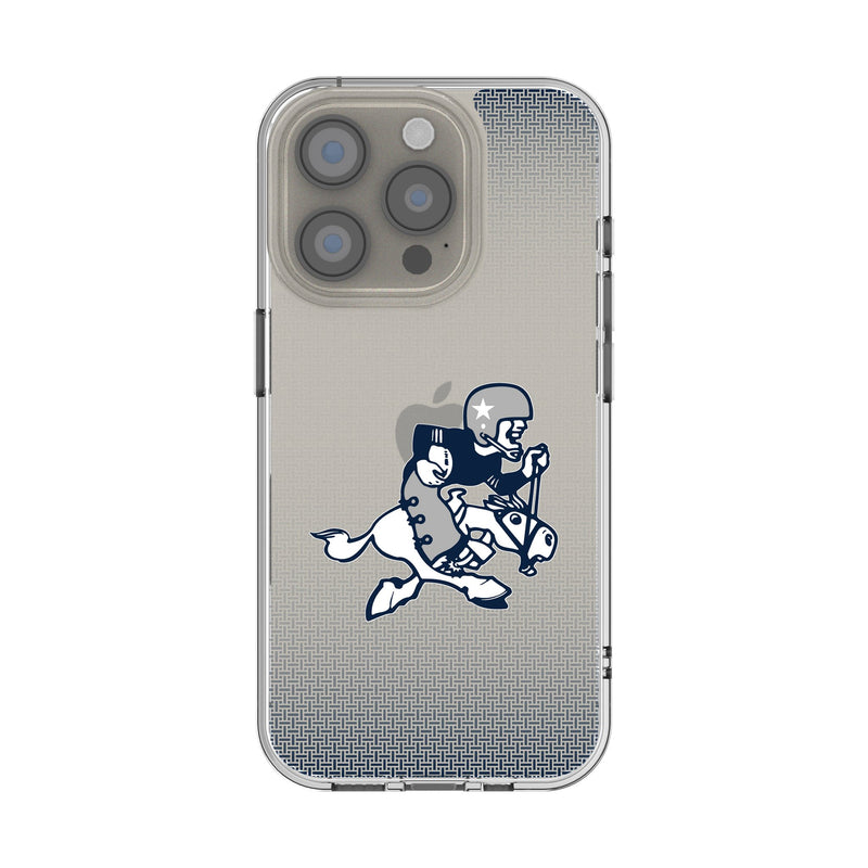 Dallas Cowboys 1966-1969 Historic Collection Linen iPhone Clear Phone Case for Apple iPhone