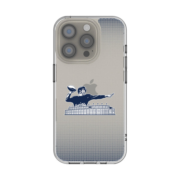 New York Giants 1960-1966 Historic Collection Linen iPhone Clear Phone Case for Apple iPhone