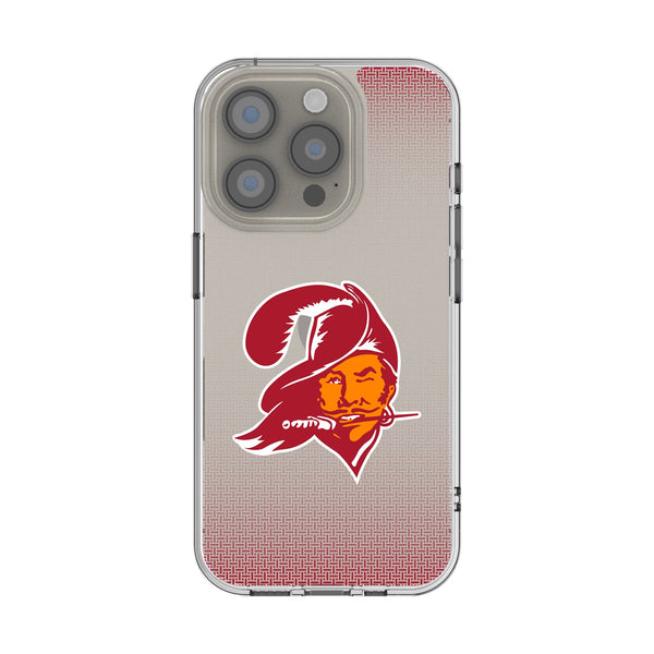 Tampa Bay Buccaneers Historic Collection Linen iPhone Clear Phone Case for Apple iPhone