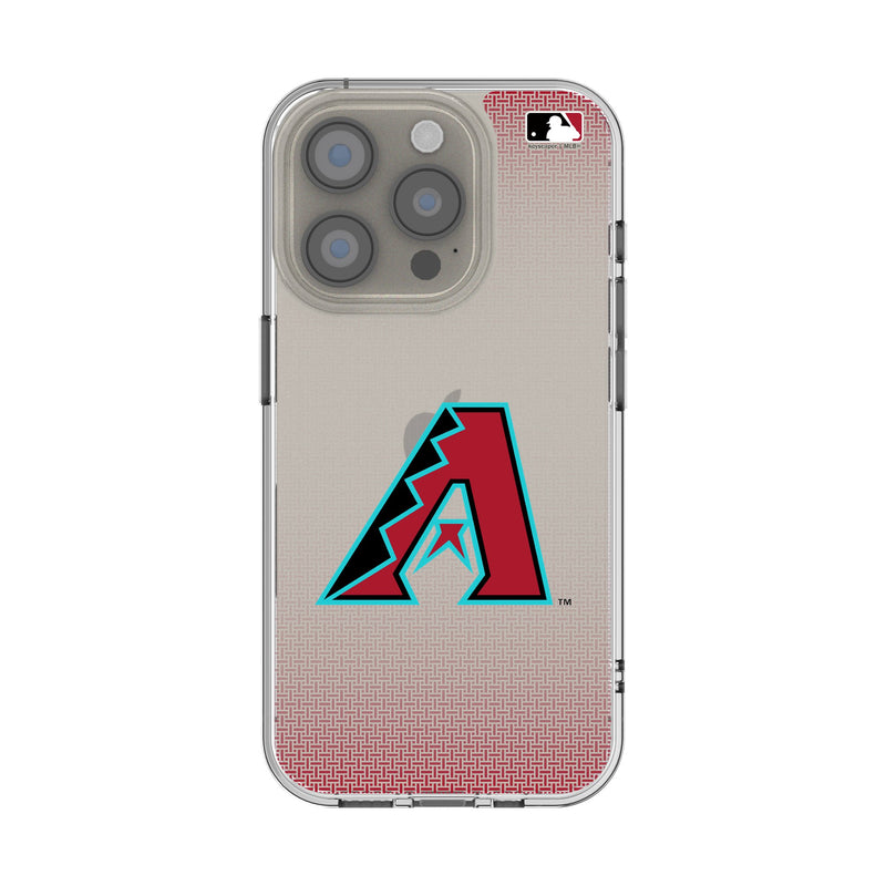 Arizona Diamondbacks Linen iPhone Clear Phone Case for Apple iPhone