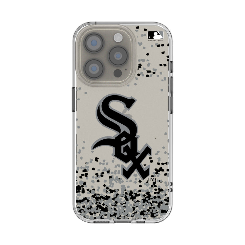 Chicago White Sox Confetti iPhone Clear Phone Case for Apple iPhone
