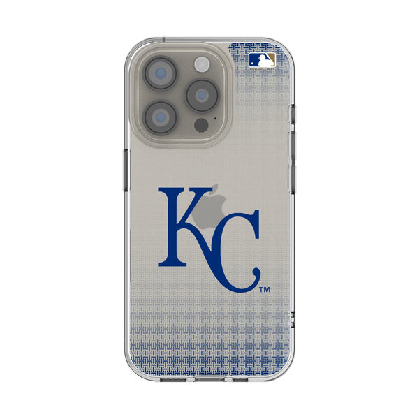 Kansas City Royals Linen iPhone Clear Phone Case for Apple iPhone