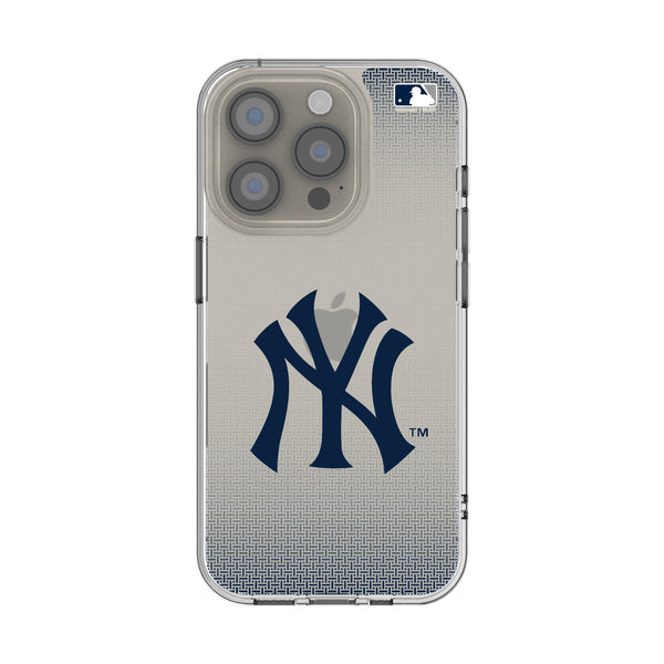 New York Yankees Linen iPhone Clear Phone Case for Apple iPhone