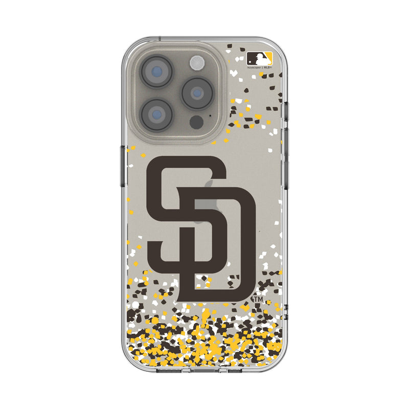 San Diego Padres Confetti iPhone Clear Phone Case for Apple iPhone