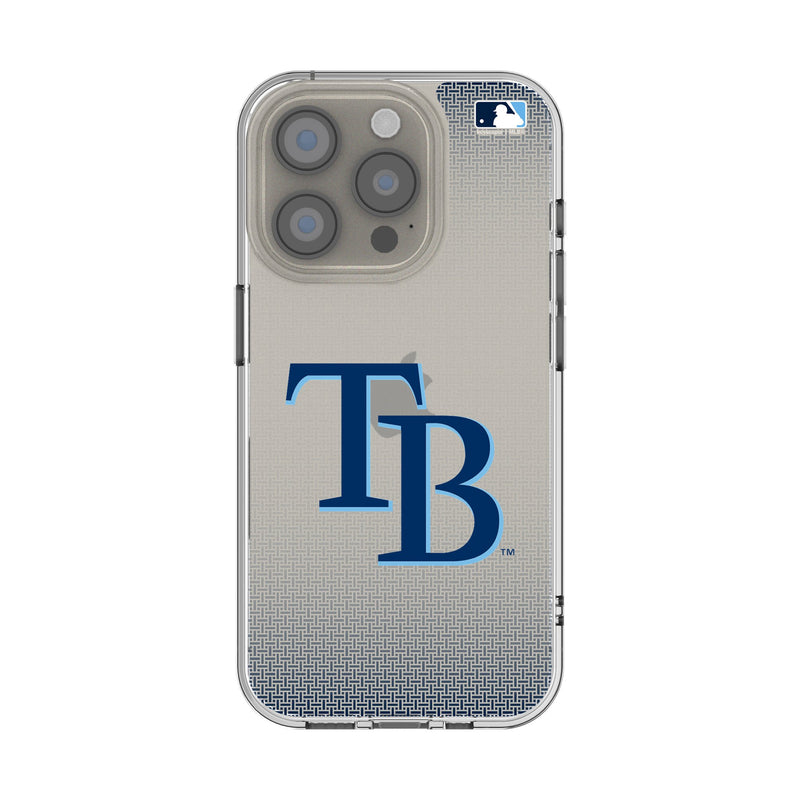 Tampa Bay Rays Linen iPhone Clear Phone Case for Apple iPhone