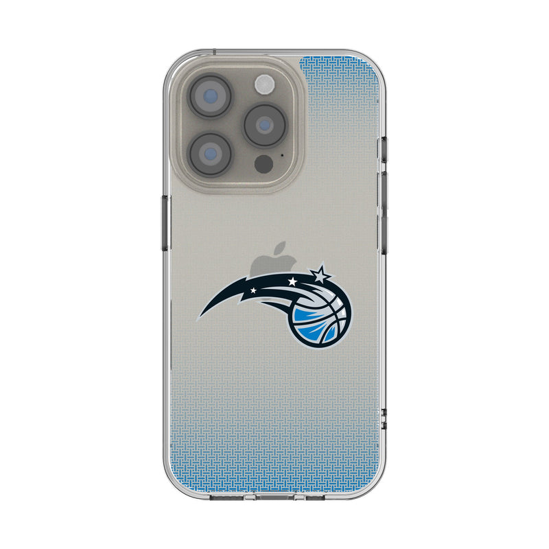 Orlando Magic Linen iPhone Clear Phone Case for Apple iPhone
