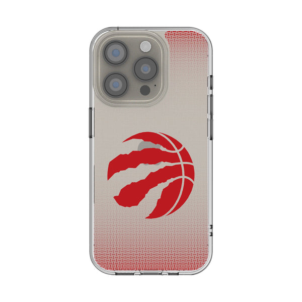 Toronto Raptors Linen iPhone Clear Phone Case for Apple iPhone