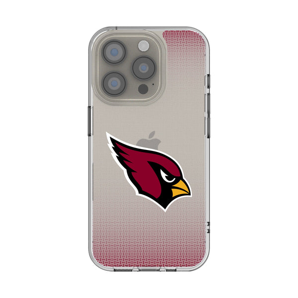 Arizona Cardinals Linen iPhone Clear Phone Case for Apple iPhone