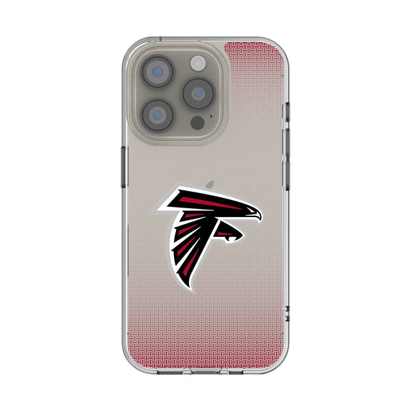 Atlanta Falcons Linen iPhone Clear Phone Case for Apple iPhone