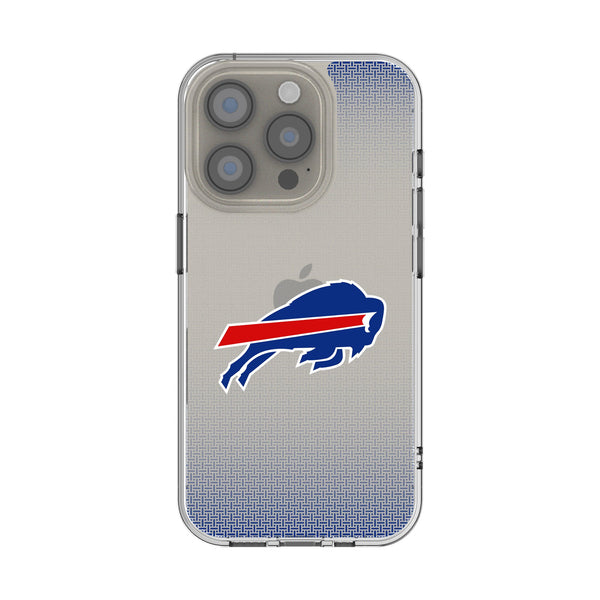 Buffalo Bills Linen iPhone Clear Phone Case for Apple iPhone