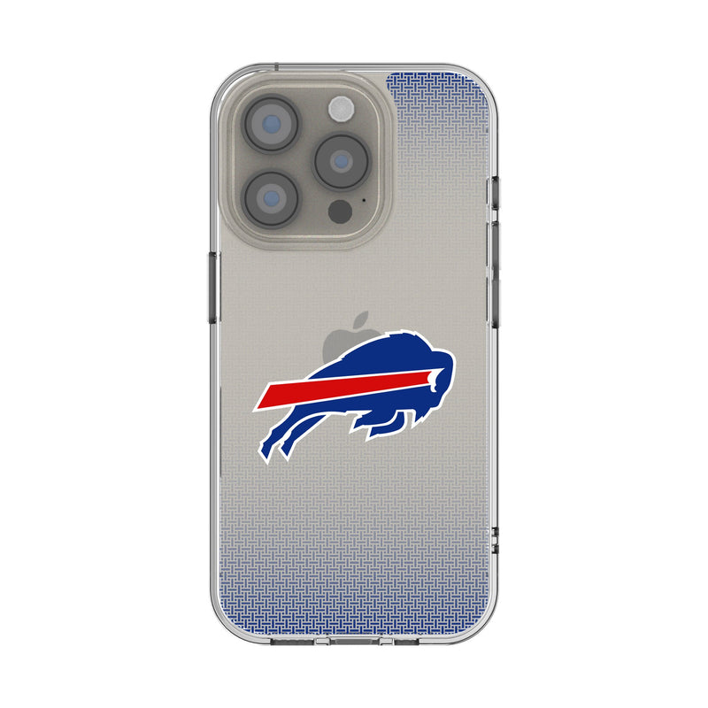 Buffalo Bills Linen iPhone Clear Phone Case for Apple iPhone