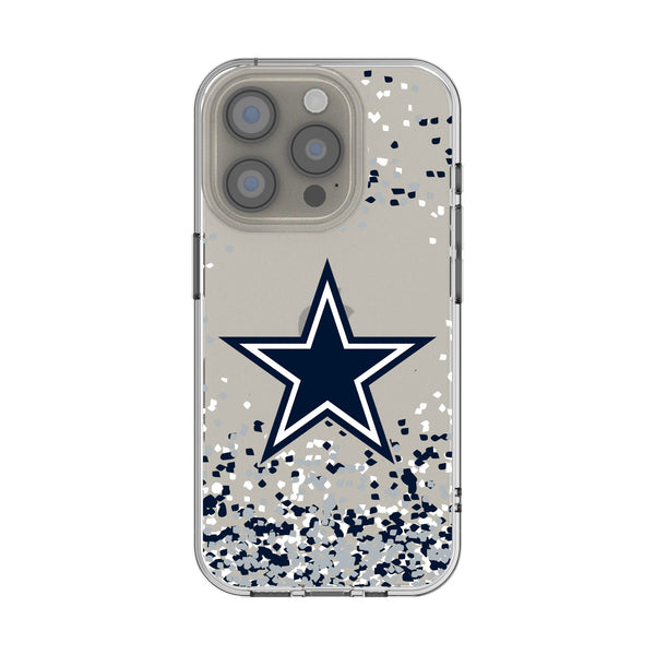Dallas Cowboys Confetti iPhone Clear Phone Case for Apple iPhone