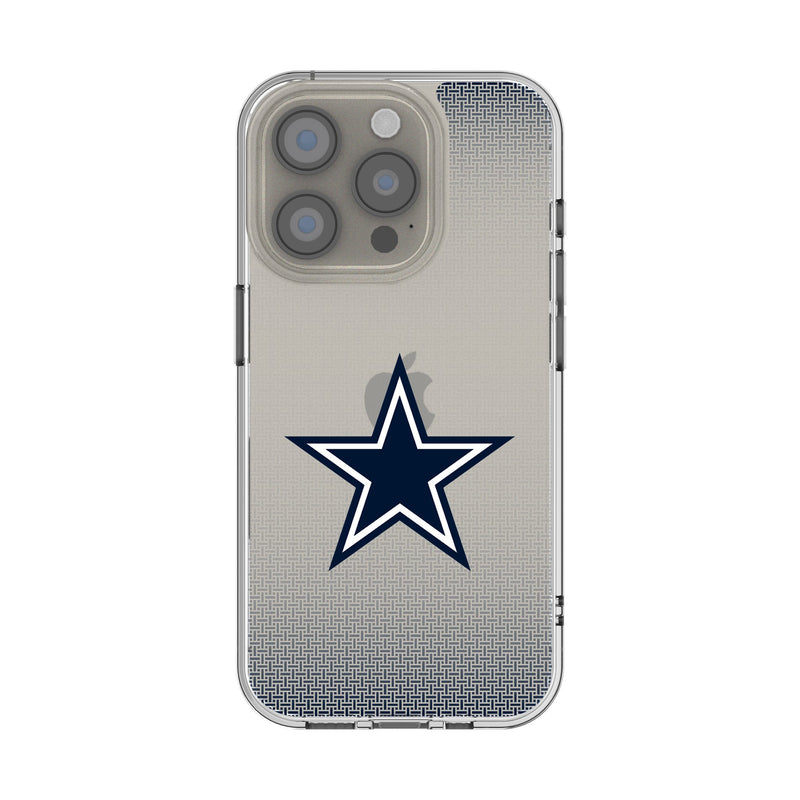 Dallas Cowboys Linen iPhone Clear Phone Case for Apple iPhone