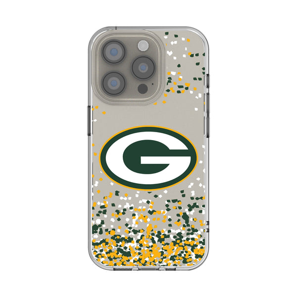 Green Bay Packers Confetti iPhone Clear Phone Case for Apple iPhone