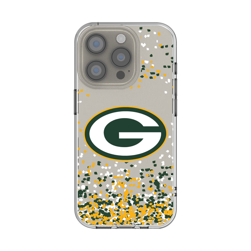 Green Bay Packers Confetti iPhone Clear Phone Case for Apple iPhone