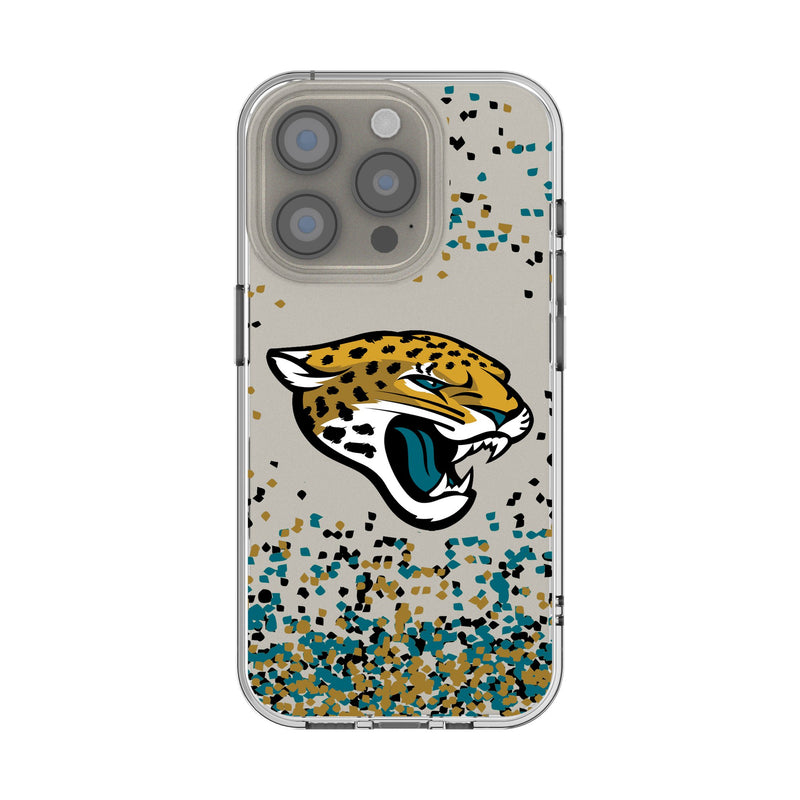 Jacksonville Jaguars Confetti iPhone Clear Phone Case for Apple iPhone