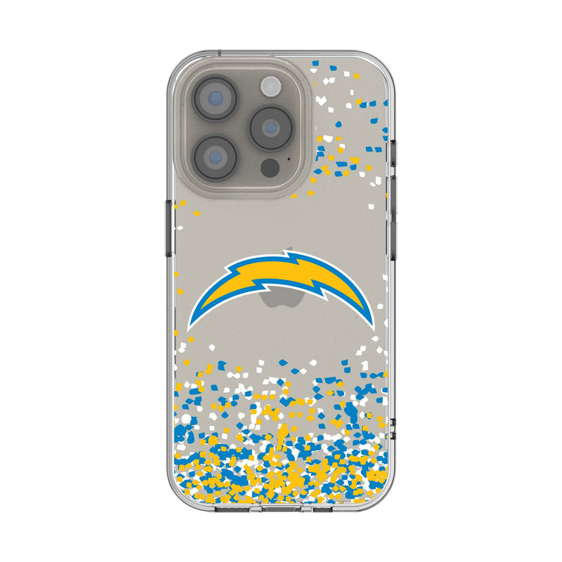 Los Angeles Chargers Confetti iPhone Clear Phone Case for Apple iPhone
