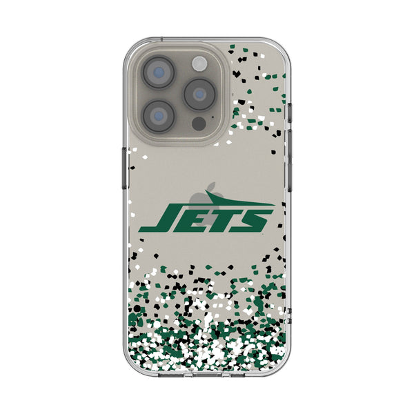 New York Jets Confetti iPhone Clear Phone Case for Apple iPhone