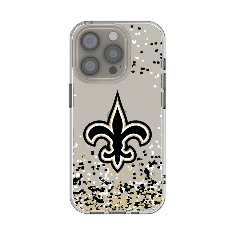 New Orleans Saints Confetti iPhone Clear Phone Case for Apple iPhone