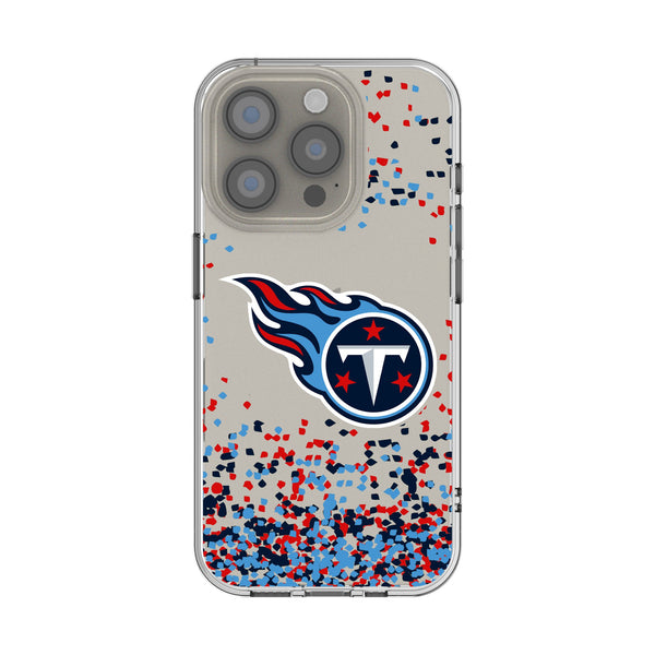 Tennessee Titans Confetti iPhone Clear Phone Case for Apple iPhone