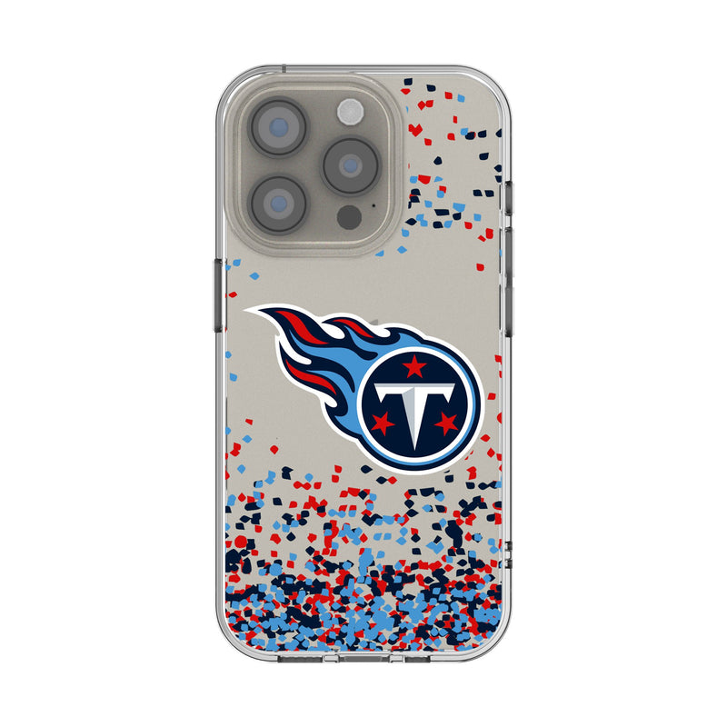 Tennessee Titans Confetti iPhone Clear Phone Case for Apple iPhone