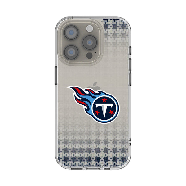 Tennessee Titans Linen iPhone Clear Phone Case for Apple iPhone