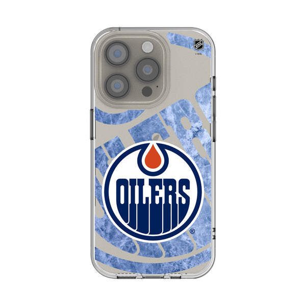 Edmonton Oilers Ice Tilt iPhone Clear Phone Case for Apple iPhone