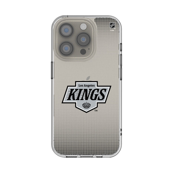 LA Kings Linen iPhone Clear Phone Case for Apple iPhone