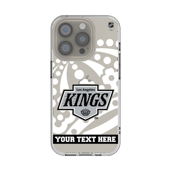 LA Kings Personalized Tilt iPhone Clear Phone Case for Apple iPhone
