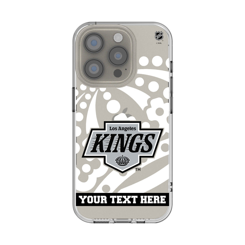 LA Kings Personalized Tilt iPhone Clear Phone Case for Apple iPhone
