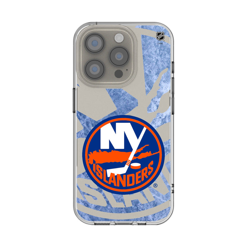 New York Islanders Ice Tilt iPhone Clear Phone Case for Apple iPhone