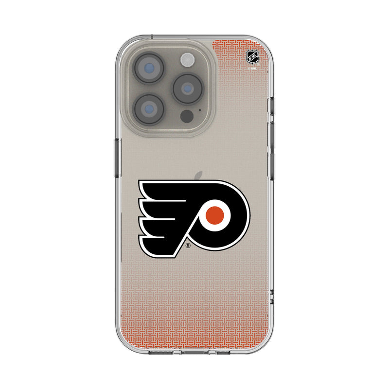 Philadelphia Flyers Linen iPhone Clear Phone Case for Apple iPhone