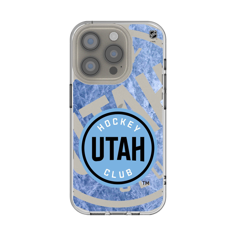 Utah Hockey Club Ice Tilt iPhone Clear Phone Case for Apple iPhone