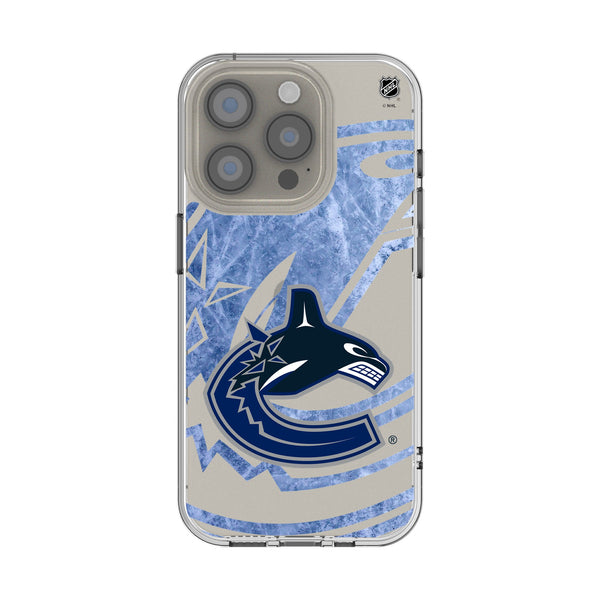 Vancouver Canucks Ice Tilt iPhone Clear Phone Case for Apple iPhone