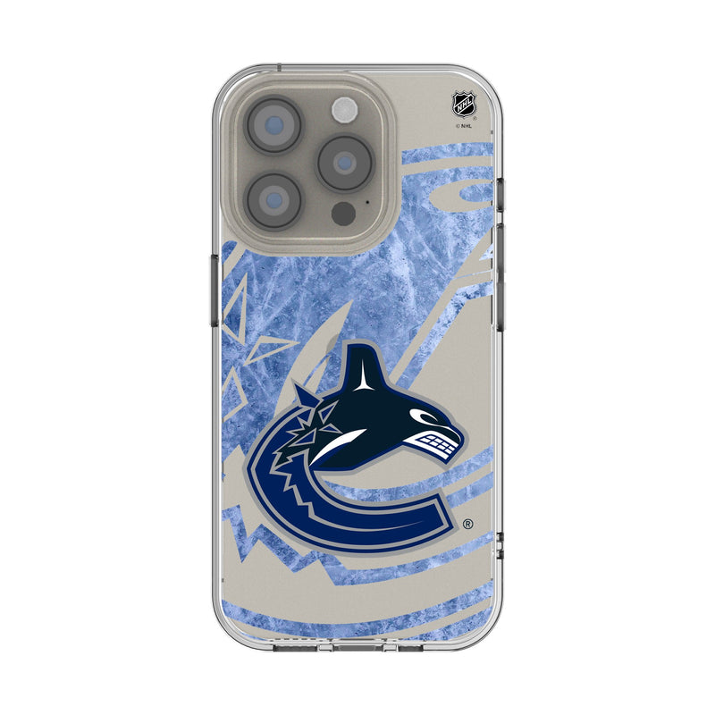 Vancouver Canucks Ice Tilt iPhone Clear Phone Case for Apple iPhone