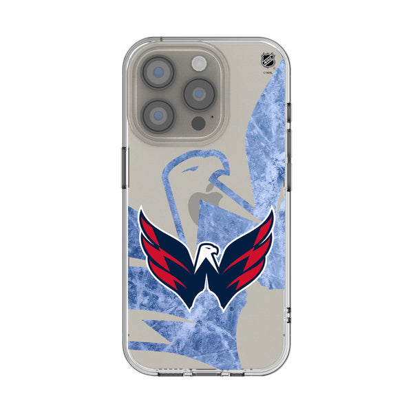Washington Capitals Ice Tilt iPhone Clear Phone Case for Apple iPhone