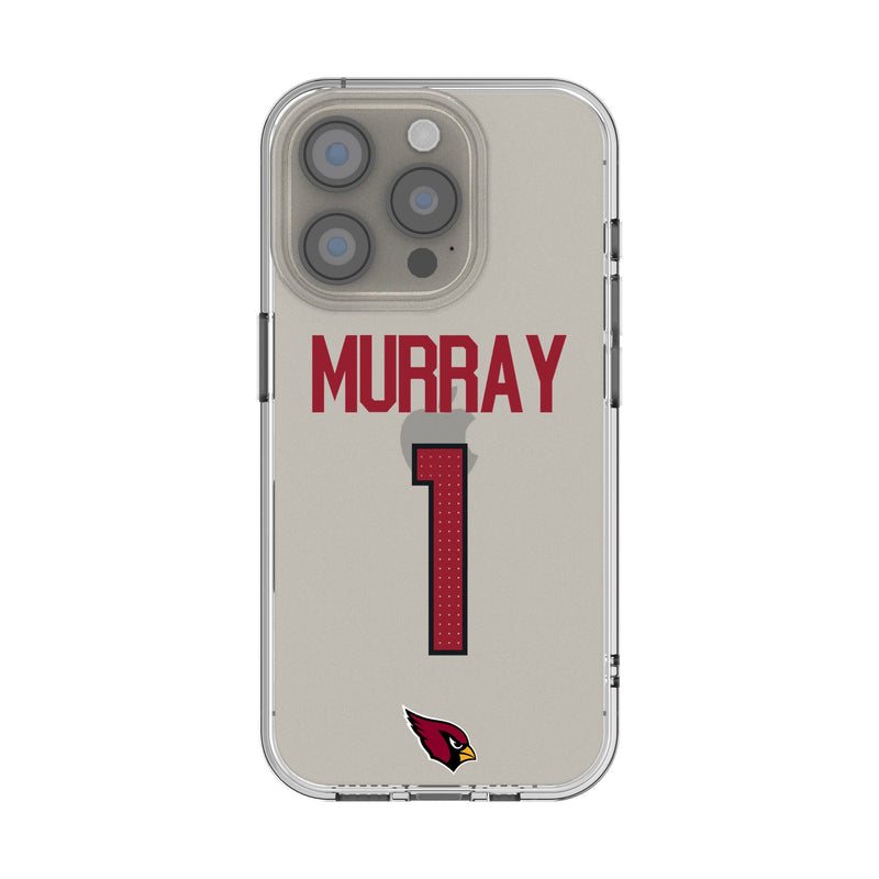 Kyler Murray Arizona Cardinals 1 Game Tactic iPhone Clear Phone Case for Apple iPhone