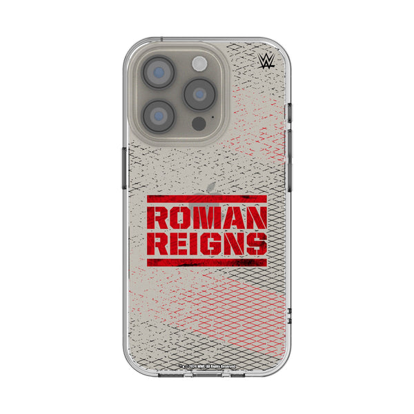 Roman Reigns Steel iPhone Clear Phone Case for Apple iPhone