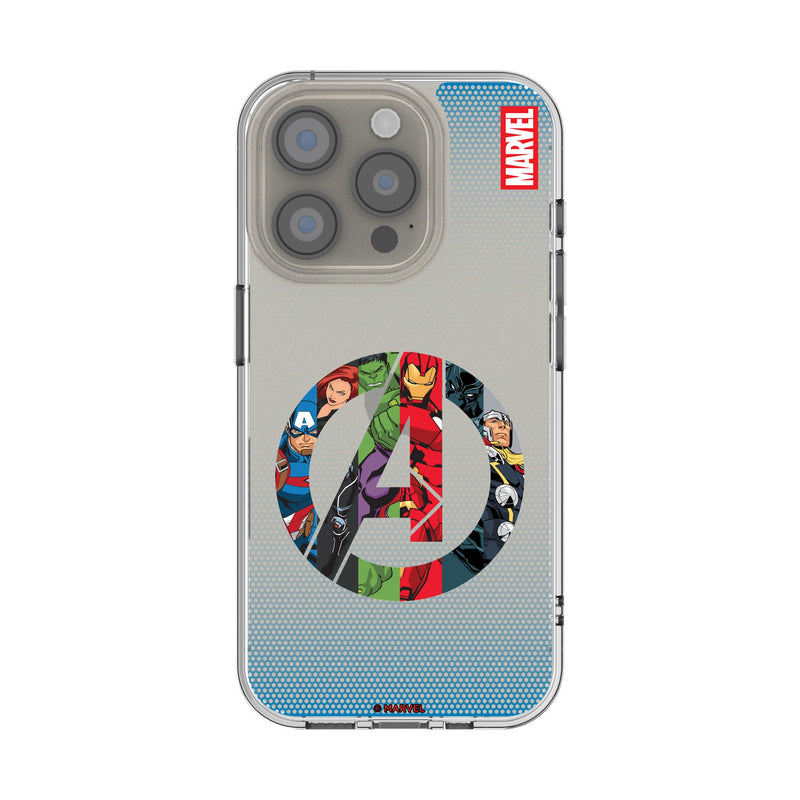 Marvel Avengers Grid iPhone Clear Phone Case for Apple iPhone