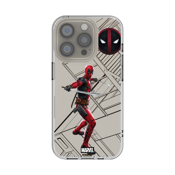 Marvel Deadpool MechLine iPhone Clear Phone Case for Apple iPhone