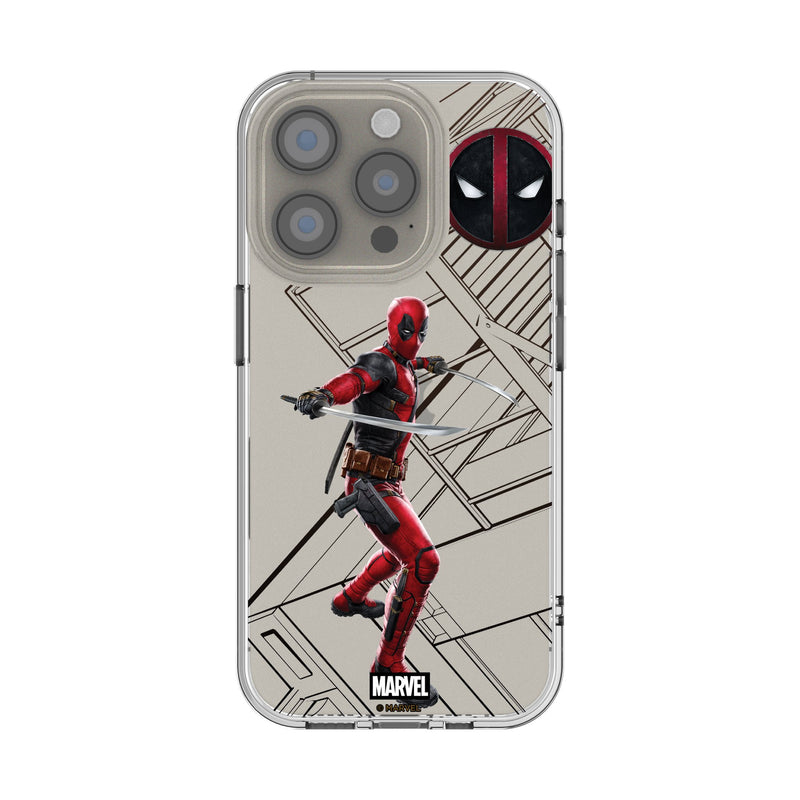 Marvel Deadpool MechLine iPhone Clear Phone Case for Apple iPhone