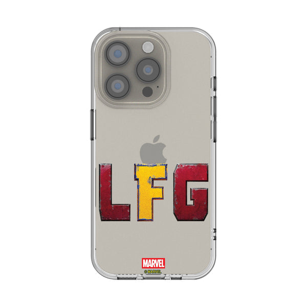 Marvel Deadpool Wolverine Badge iPhone Clear Phone Case for Apple iPhone